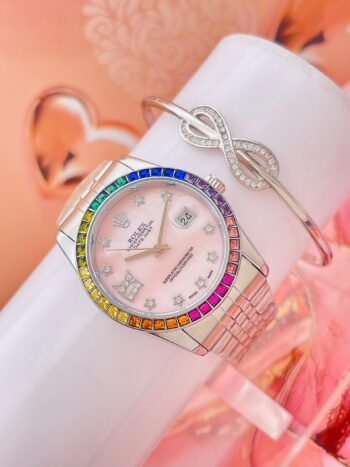 Reloj Rolex Dama Stones Colors