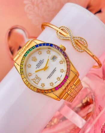 Reloj Rolex Dama Stones Colors