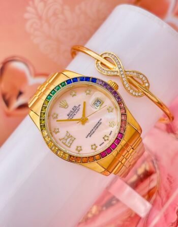 Reloj Rolex Dama Stones Colors