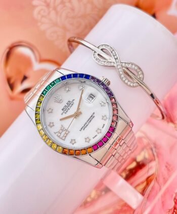 Reloj Rolex Dama Stones Colors